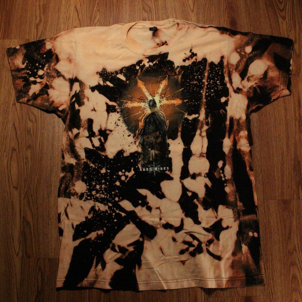Abed Rises Custom Bleached Tee.